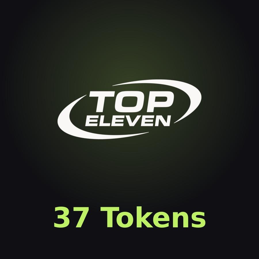 Пополнение Top Eleven: 37 Tokens по ID