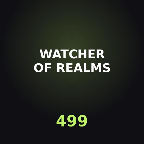 Пополнение Watcher of Realms: 499 W-Gold по ID