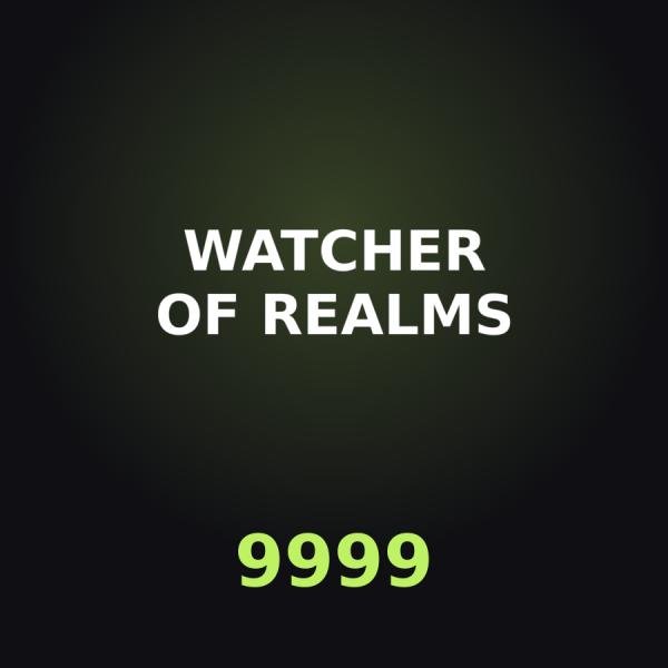 Пополнение Watcher of Realms: 9999 W-Gold по ID