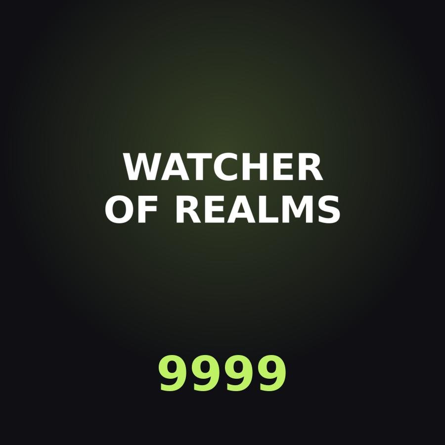 Пополнение Watcher of Realms: 9999 W-Gold по ID
