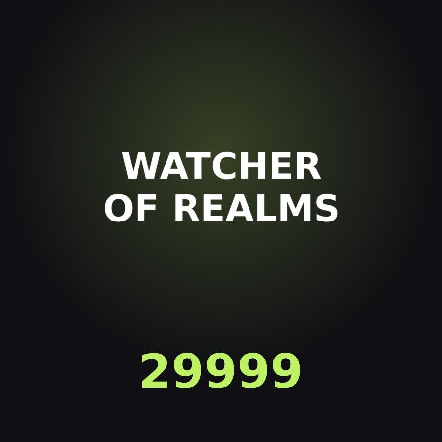 Пополнение Watcher of Realms: 29999 W-Gold по ID