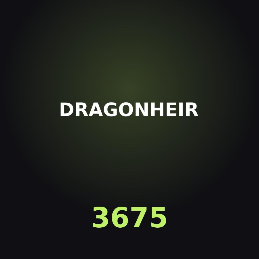 Пополнение Dragonheir: Silent Gods: 3500 + 175 Dragon Crystals по ID