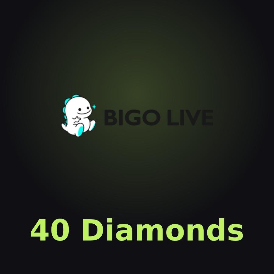 Пополнение BIGO Live: 40 Diamonds по ID