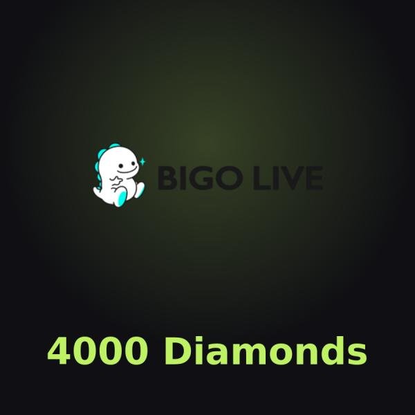 Пополнение BIGO Live: 4000 Diamonds по ID