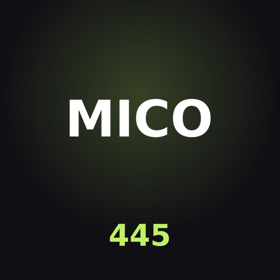 Пополнение MICO Live: 445 Coins по ID
