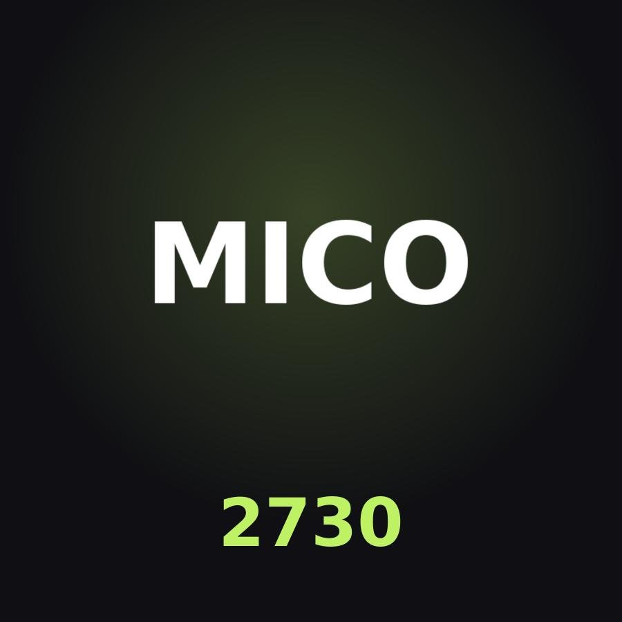 Пополнение MICO Live: 2730 Coins по ID