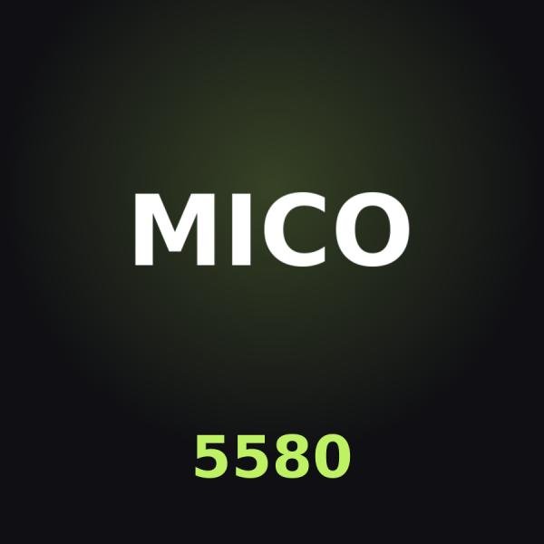 Пополнение MICO Live: 5580 Coins по ID