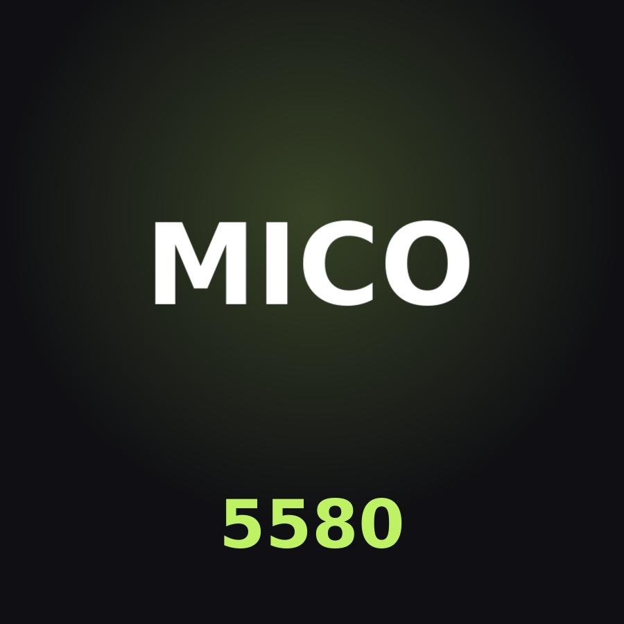 Пополнение MICO Live: 5580 Coins по ID