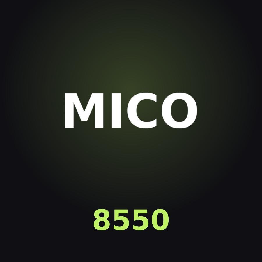 Пополнение MICO Live: 8550 Coins по ID