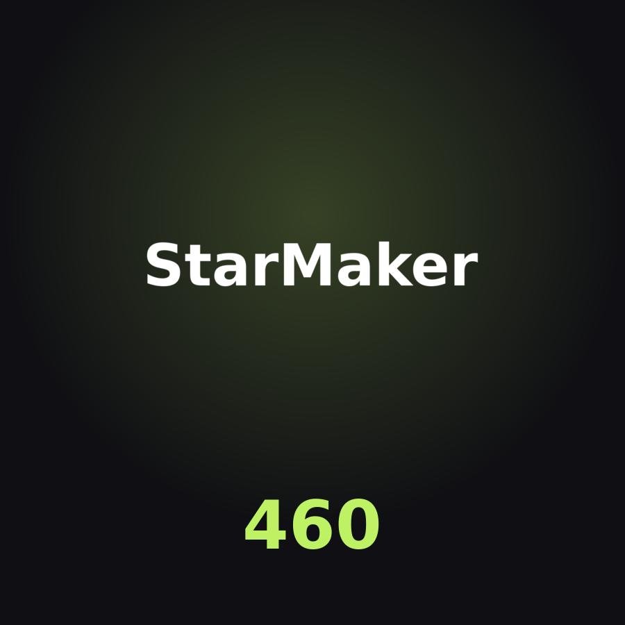 Пополнение StarMaker: 420 + 40 Coins по ID