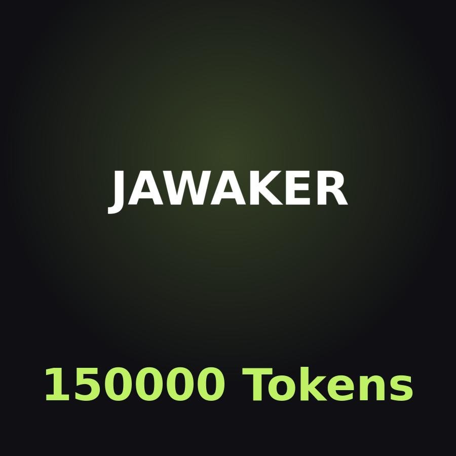 Пополнение Jawaker: 150000 Tokens по ID