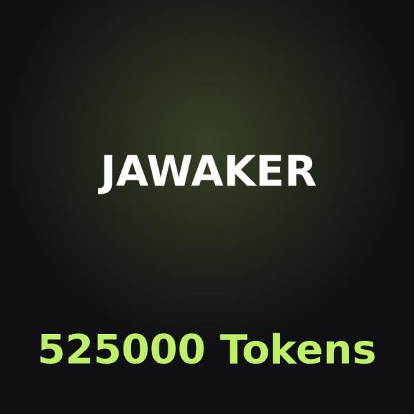 Пополнение Jawaker: 525000 Tokens по ID