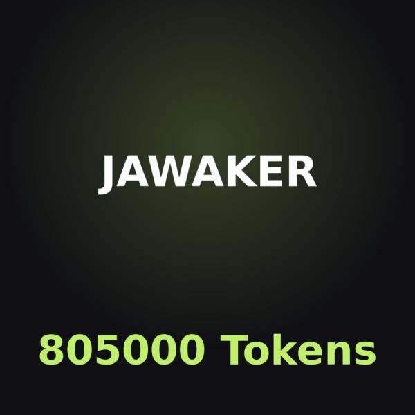 Пополнение Jawaker: 805000 Tokens по ID