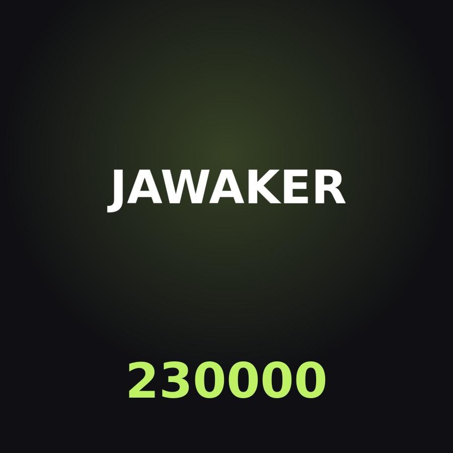 Jawaker: код на 230000 токенов