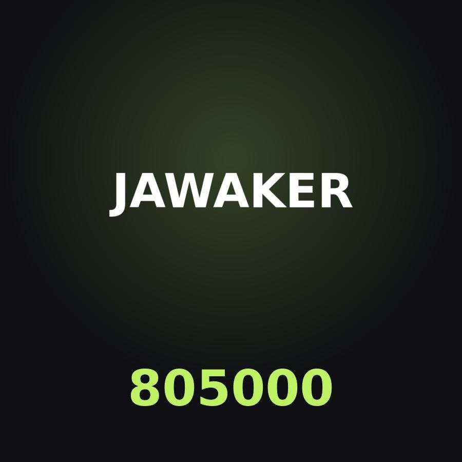 Jawaker: код на 805000 токенов