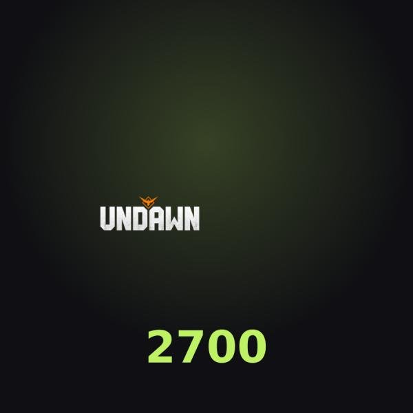 Undawn: код на 2700 RC