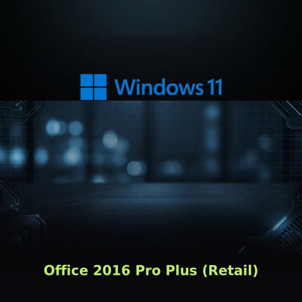 Ключ активации Microsoft Office 2016 Pro Plus (Retail)