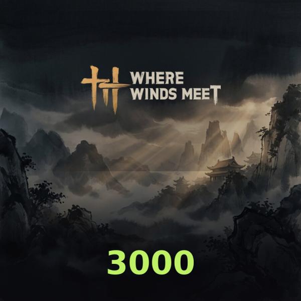 Пополнение Where Winds Meet: 3000 Echo Beads по ID