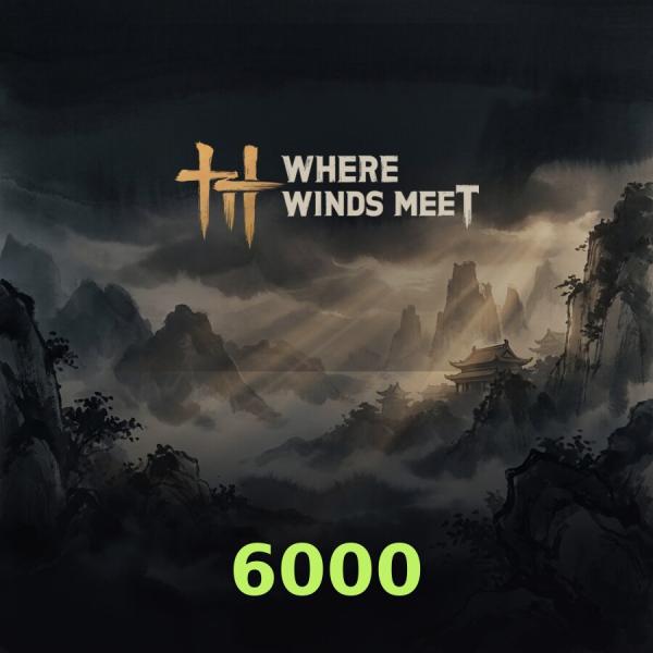 Пополнение Where Winds Meet: 6000 Echo Beads по ID