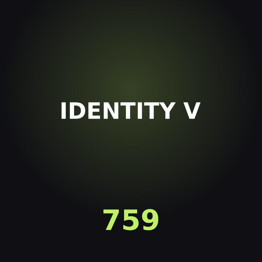 Пополнение Identity V: 690 + 69 Echoes по ID
