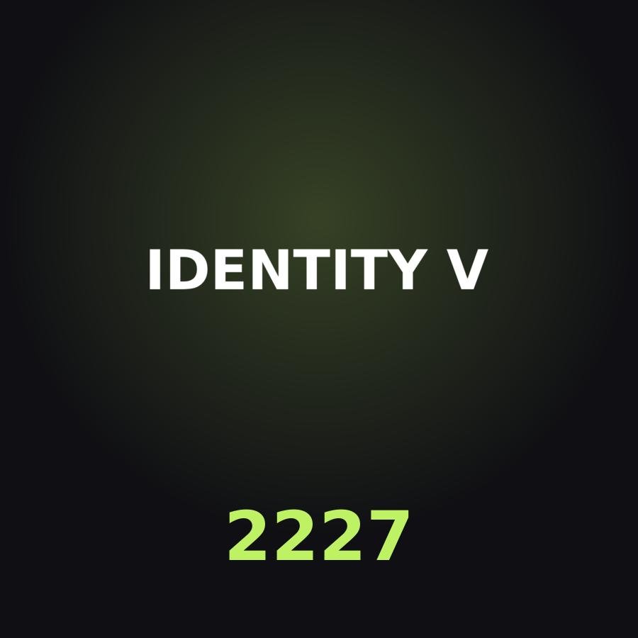 Пополнение Identity V: 2025 + 202 Echoes по ID