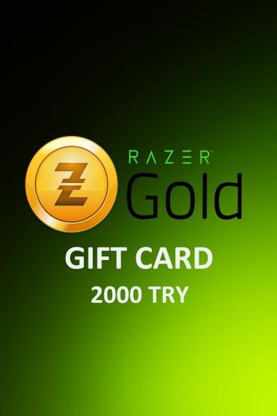 Подарочная карта Razer Gold 2000TRY 