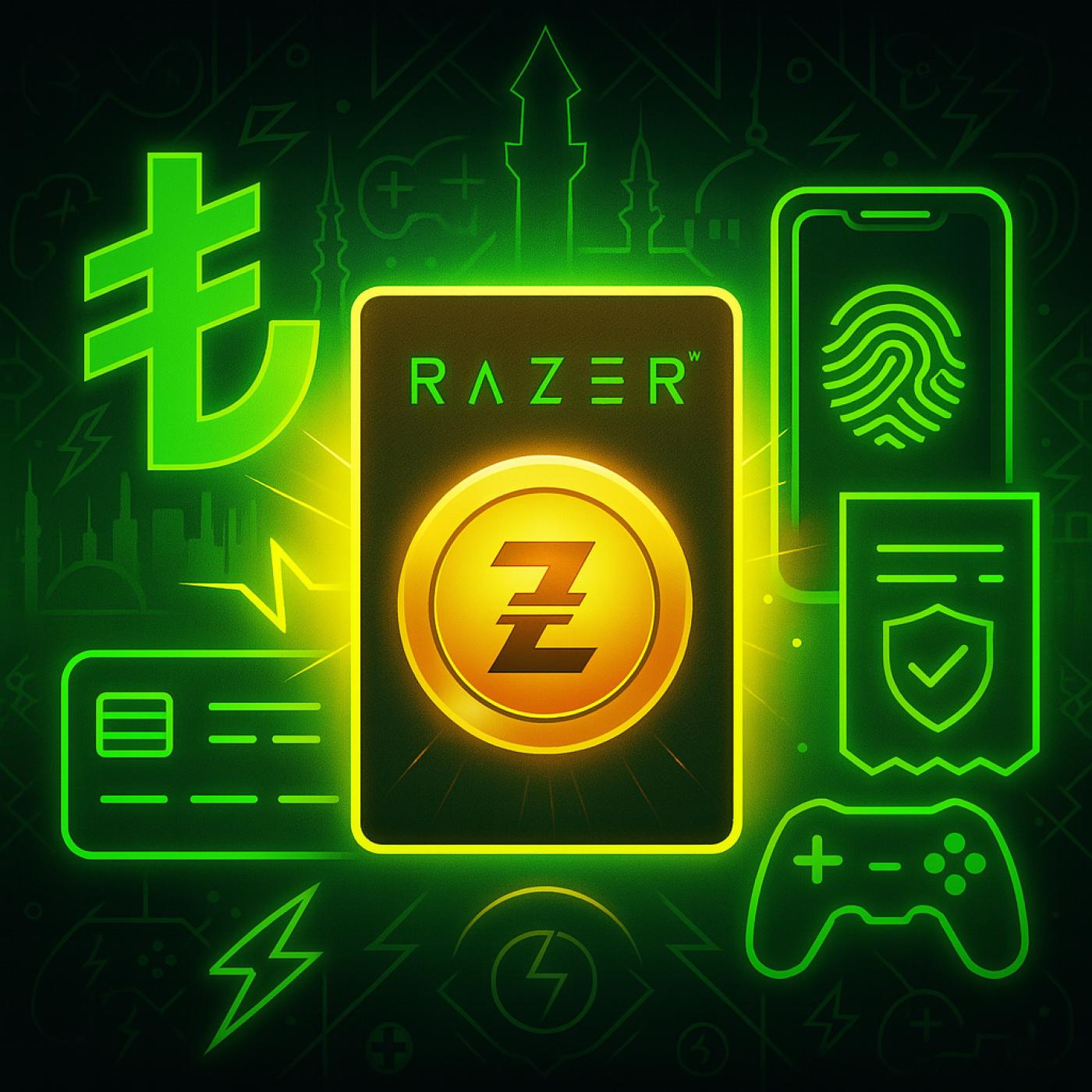 Razer Gold Турция: пополнение кошелька и покупка карт на brodabro.com