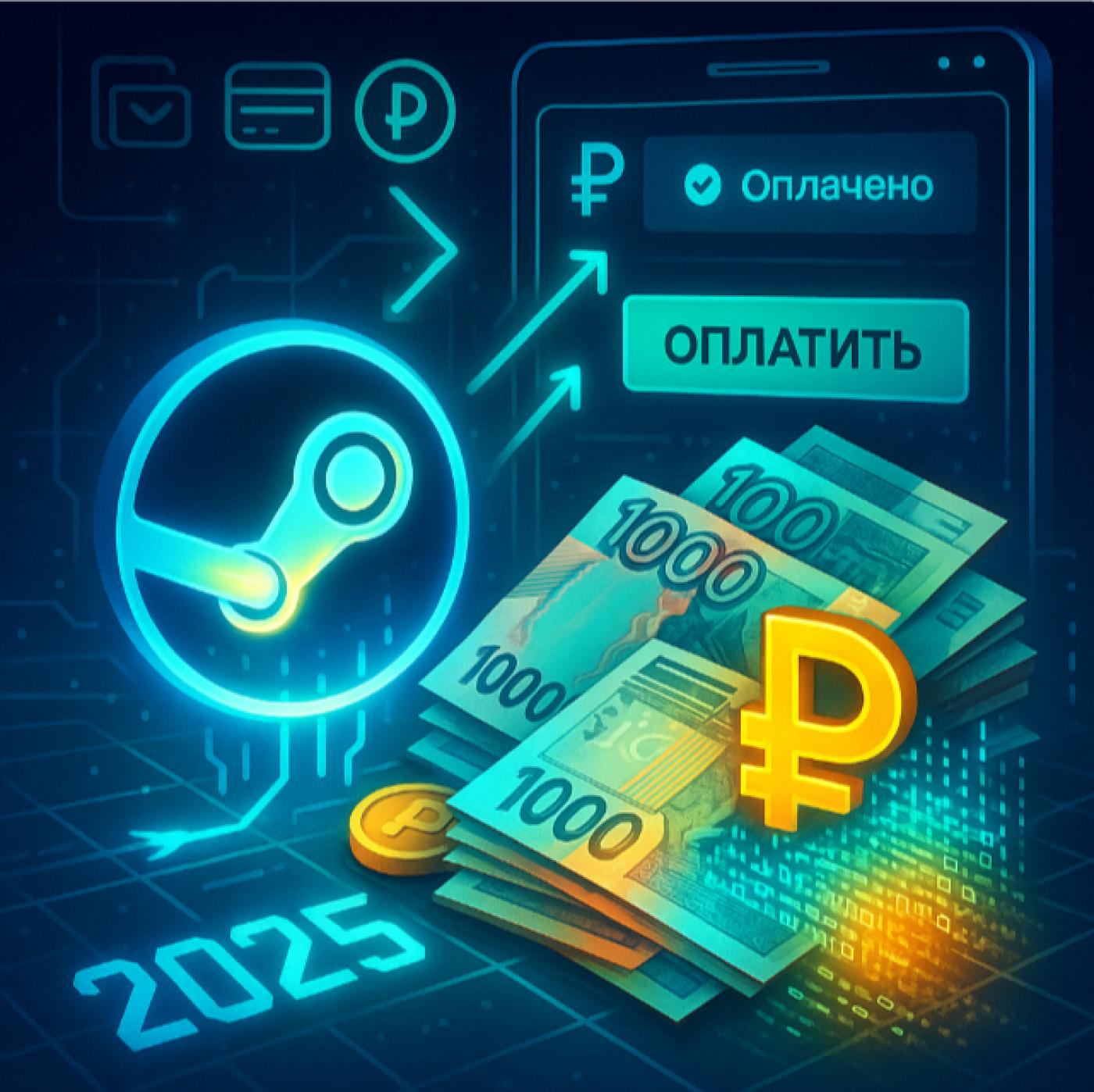 Как пополнить Стим рублями в 2026: всё, что нужно знать