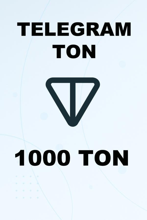 Купить 1000 ТОН Телеграм быстро и выгодно