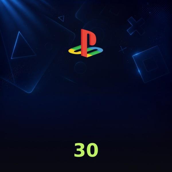 Подарочная карта PSN 30 MYR (Малайзия)