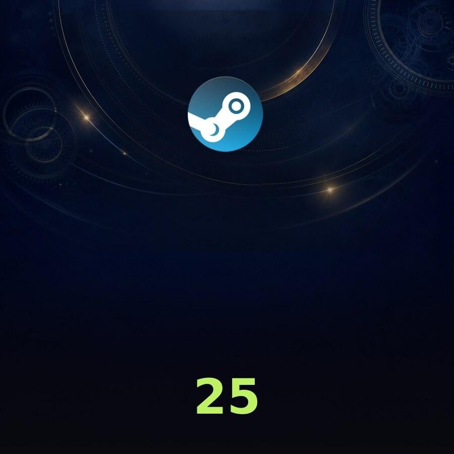 Подарочная карта Steam на 25 SGD