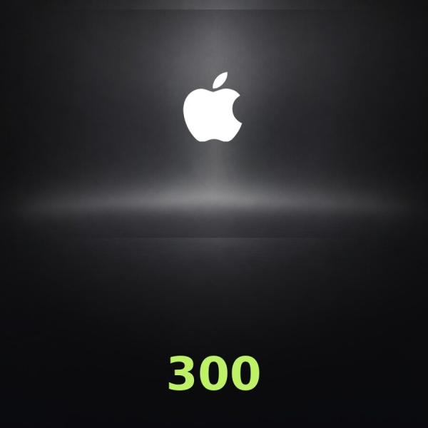 Подарочная карта Apple на 300 юаней для Китая