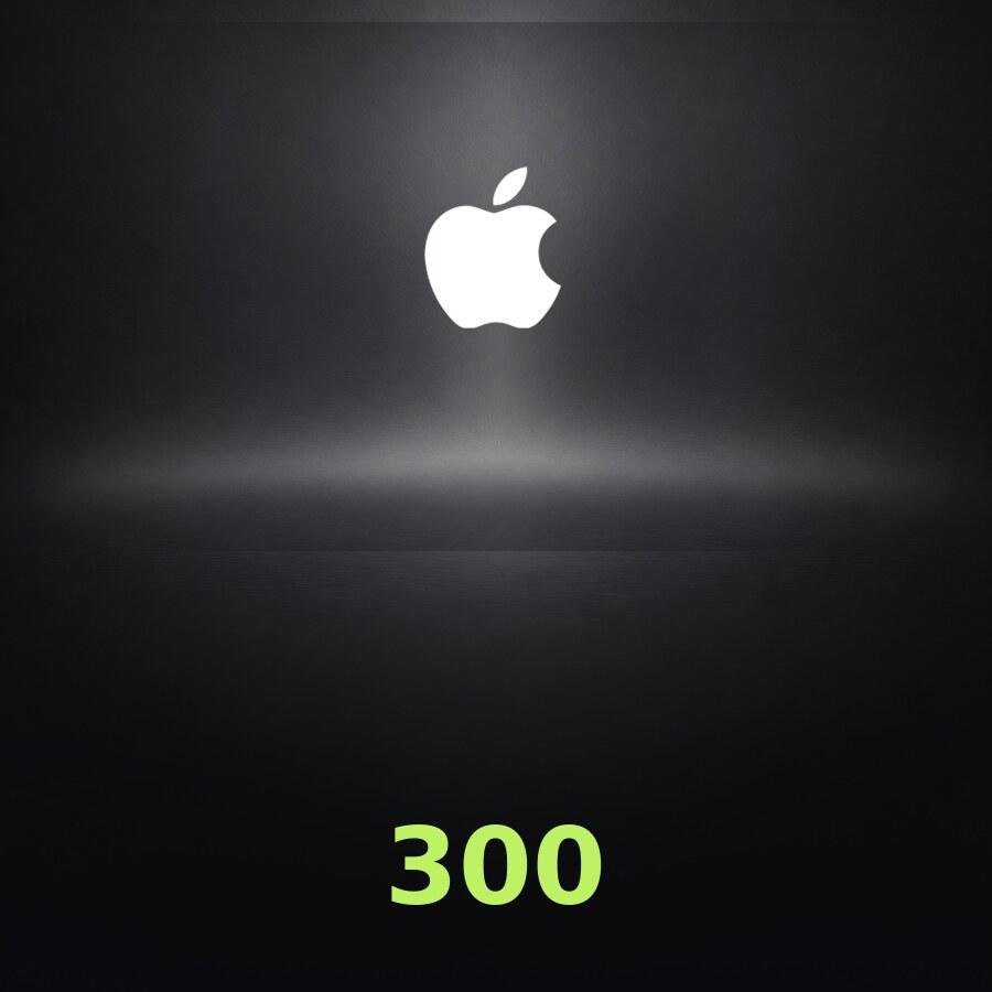 Купить подарочную карту Apple на 300 юаней для Китая