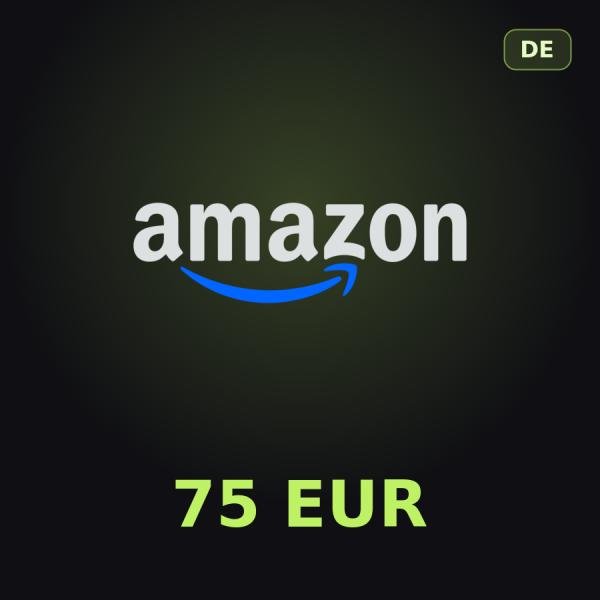 Подарочная карта Amazon 75 EUR (Германия)