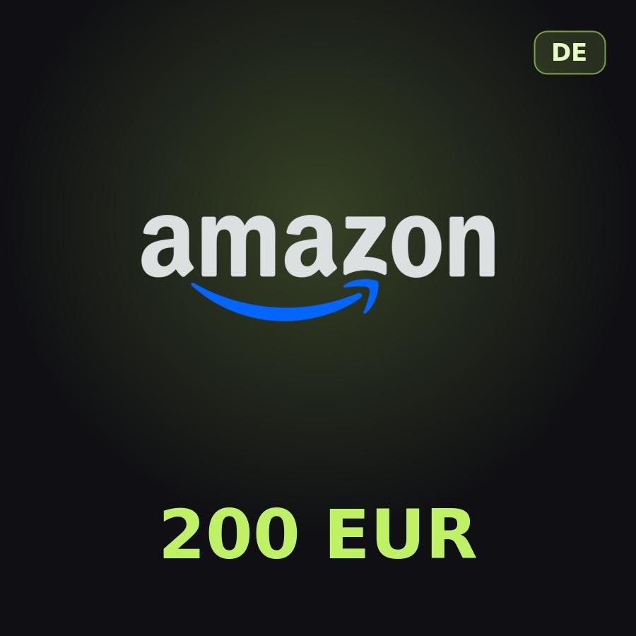Подарочная карта Amazon 200 EUR (Германия)