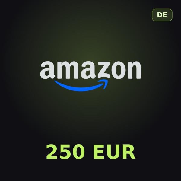 Подарочная карта Amazon 250 EUR (Германия)