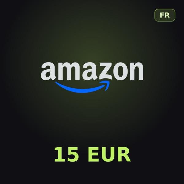 Подарочная карта Amazon 15 EUR (Франция)