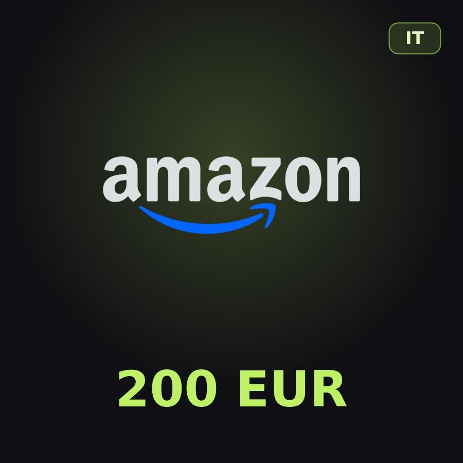 Подарочная карта Amazon 200 EUR (Италия)