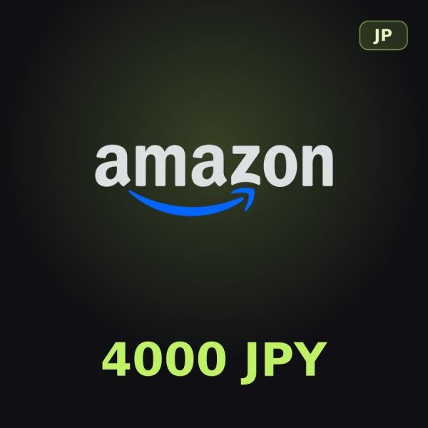 Подарочная карта Amazon 4000 JPY (Япония)