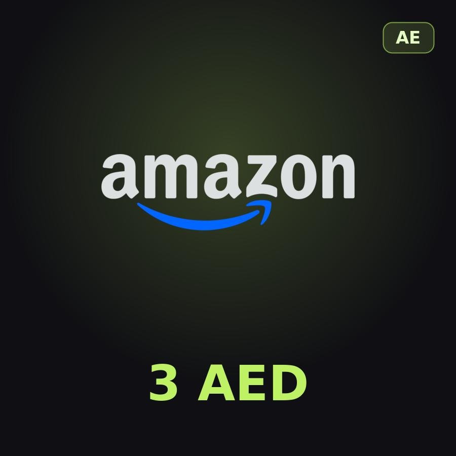 Подарочная карта Amazon 3 AED (ОАЭ)