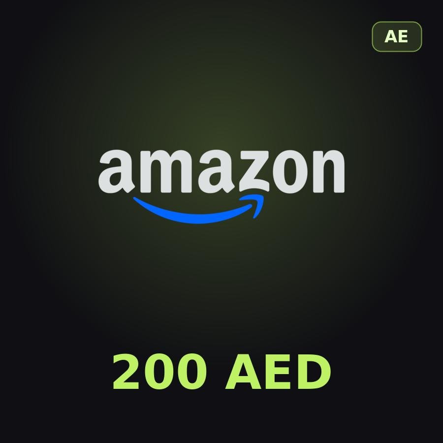 Подарочная карта Amazon 200 AED (ОАЭ)