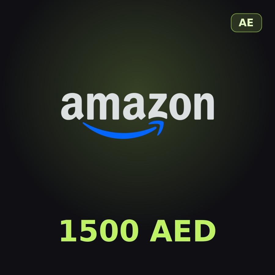 Подарочная карта Amazon 1500 AED (ОАЭ)