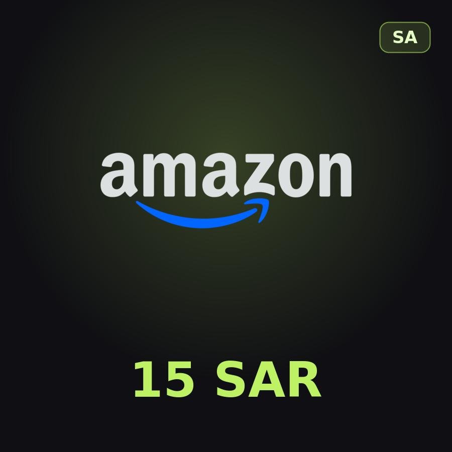 Подарочная карта Amazon 15 SAR (Саудовская Аравия)