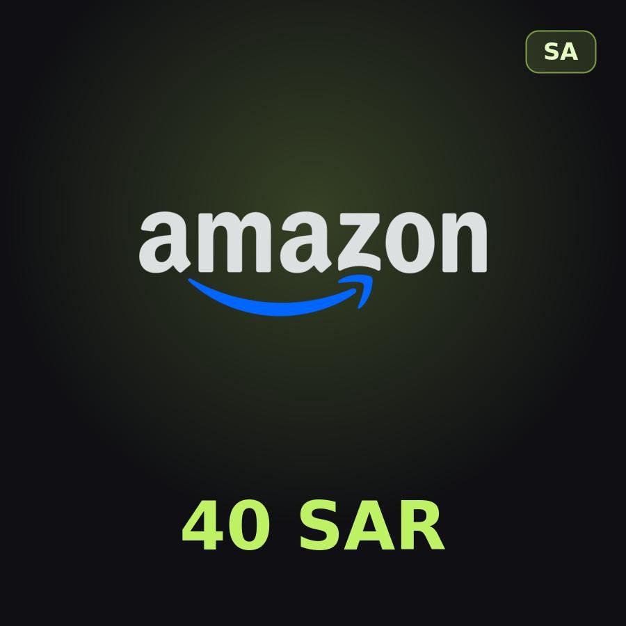 Подарочная карта Amazon 40 SAR (Саудовская Аравия)