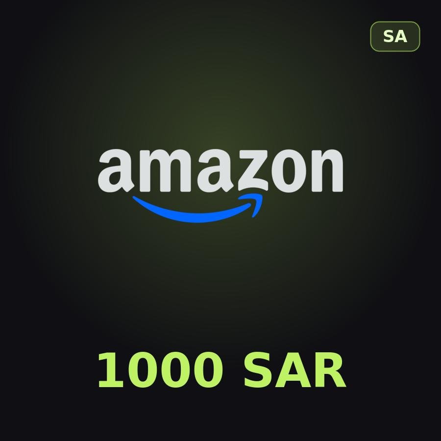 Подарочная карта Amazon 1000 SAR (Саудовская Аравия)