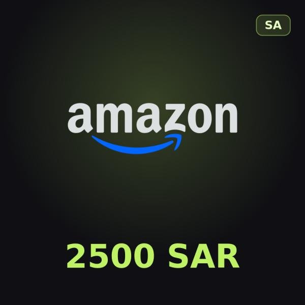 Подарочная карта Amazon 2500 SAR (Саудовская Аравия)