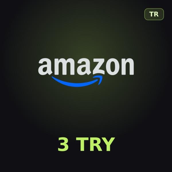 Подарочная карта Amazon 3 TRY (Турция)