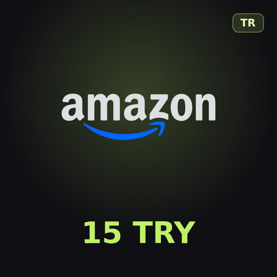 Подарочная карта Amazon 15 TRY (Турция)