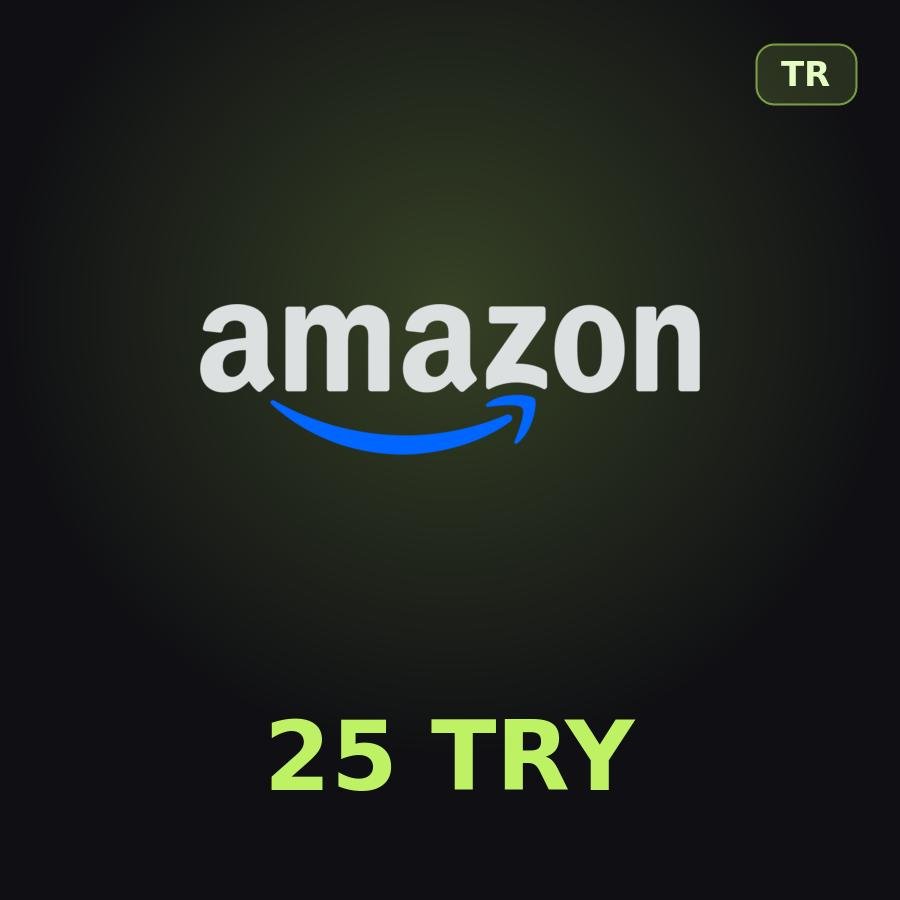 Подарочная карта Amazon 25 TRY (Турция)