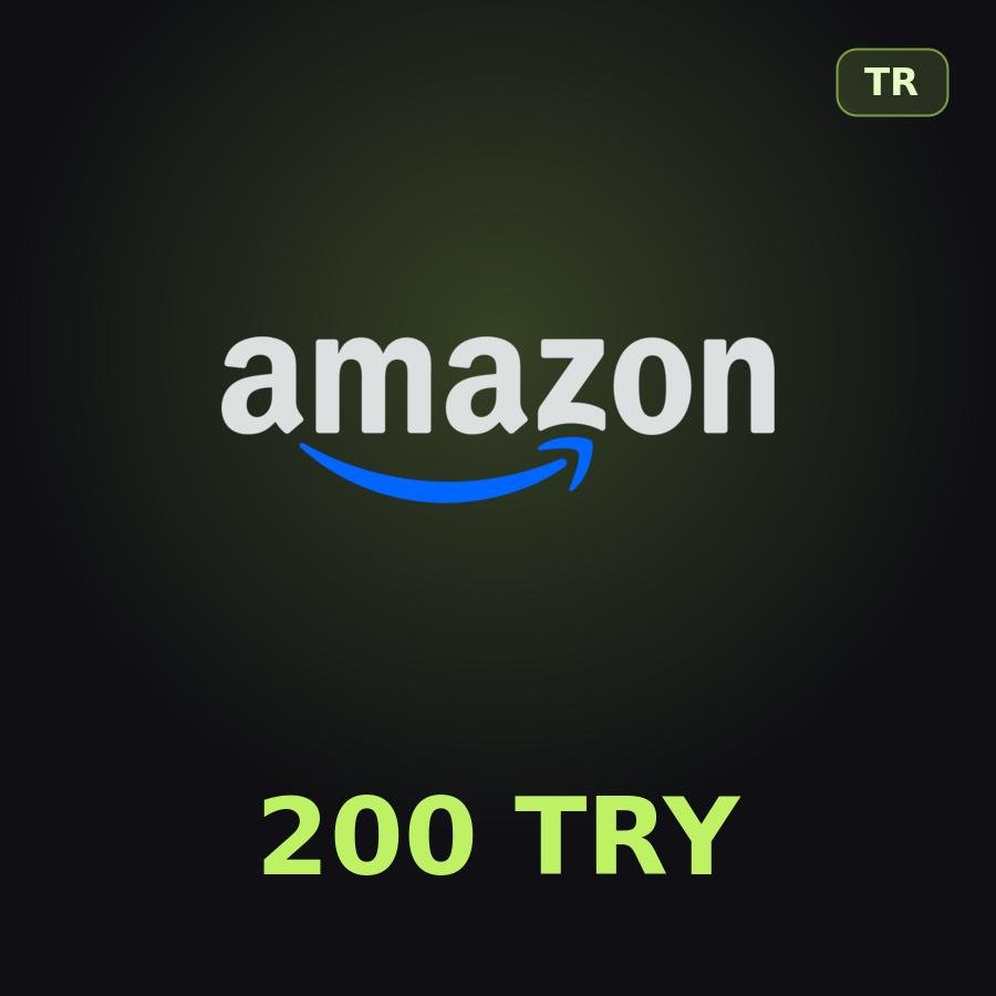 Подарочная карта Amazon 200 TRY (Турция)